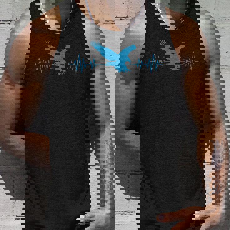 Great Usa イーグル ハートビート 面白い アメリカンバード ギフト メンズ レディース タンクトップ 彼への贈り物