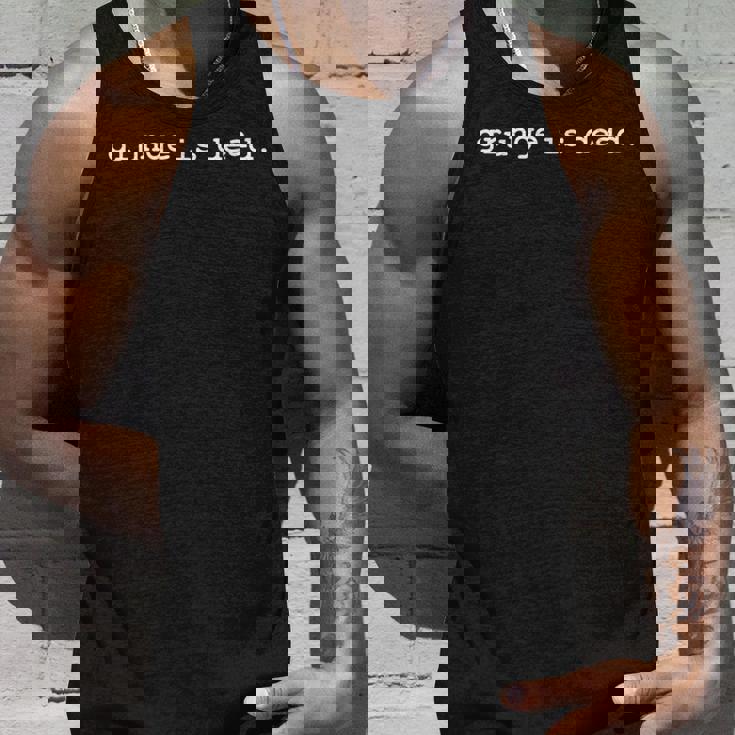 Grunge Is Dead 90年代ロック、グランジ、パンク、ロックンロールミュージック タンクトップ 彼への贈り物