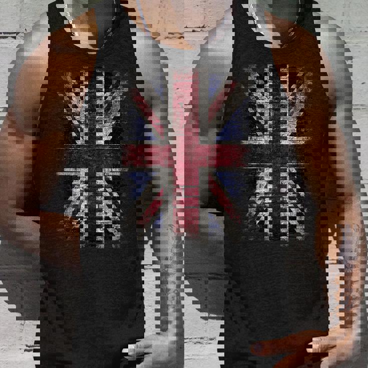 Grunge ユニオンジャック グラフィティ パンクスタイル タンクトップ 彼への贈り物