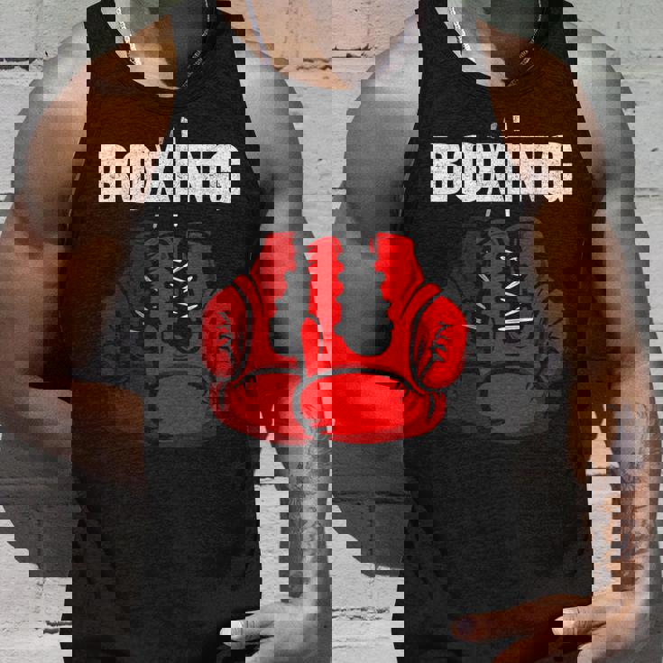 Guantes De Boxeo Love Boxeo Camiseta sin mangas Regalos para él
