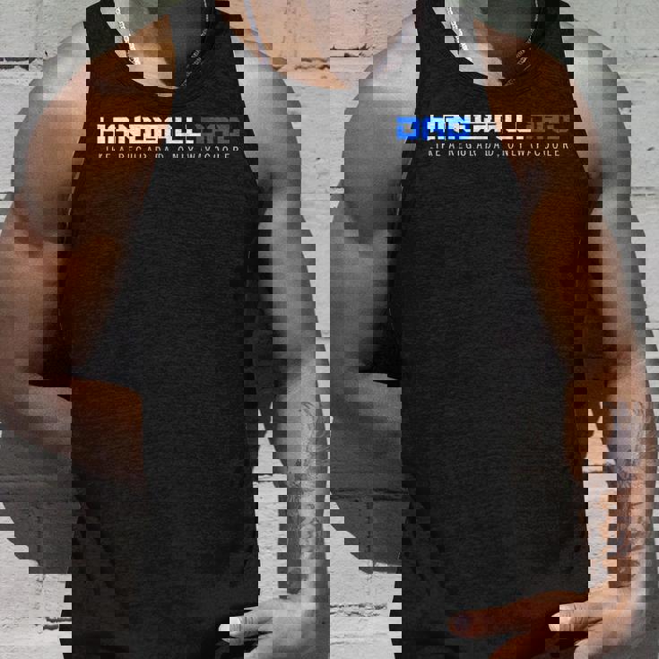 Handball Dad Only Way クーラー ハンドボール ファニースポーツ タンクトップ 彼への贈り物