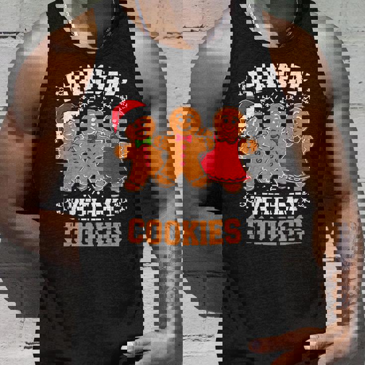 Hangin With My Cookie シャツ メンズ レディース ジンジャーブレッド クリスマス タンクトップ 彼への贈り物