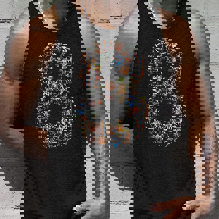 Happy 8Th Birthday 男の子 イタリアン ブレイン ミーム パーティー 面白い タンクトップ 彼への贈り物