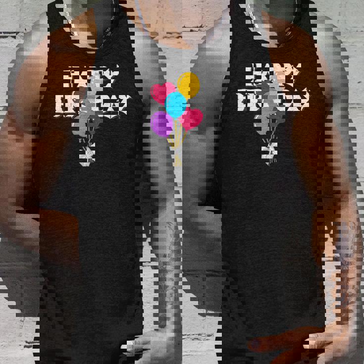 Happy Birthdayお誕生日おめでとう お誕生日おめでとう タンクトップ 彼への贈り物