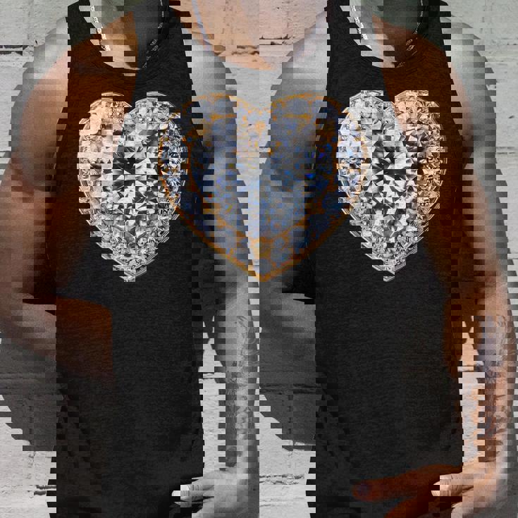 Heart Of Radiance ダイヤモンドエレガンスキラキラ タンクトップ 彼への贈り物