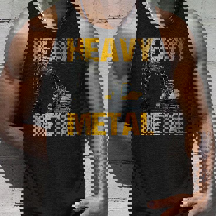 Heavy Equipment Operator Excavator Construction Backhoe タンクトップ 彼への贈り物