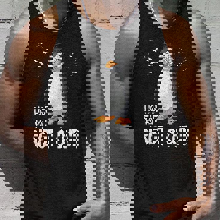 I Hold That Not Out デングリッシュのことわざ 面白い 楽しい タンクトップ 彼への贈り物