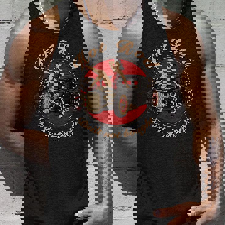 Hot Rod Built Not Bought セクシー ピンナップ ダイス ロカビリー セクシー タンクトップ 彼への贈り物