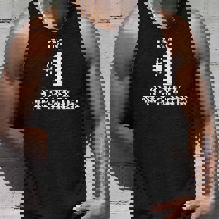 I'm 1O Why Try Harder シャツ タンクトップ 彼への贈り物