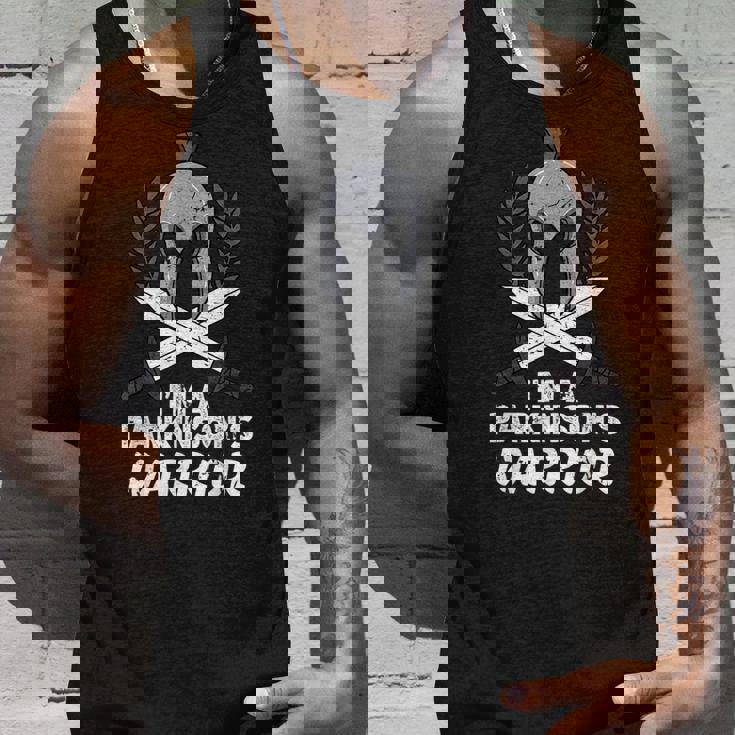 I'm A Parkinson's Warrior パーキンソン病啓発 タンクトップ 彼への贈り物