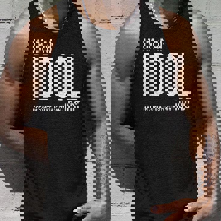 I'm An Idol Do You Want To Be An Idol ギフトアイデア タンクトップ 彼への贈り物