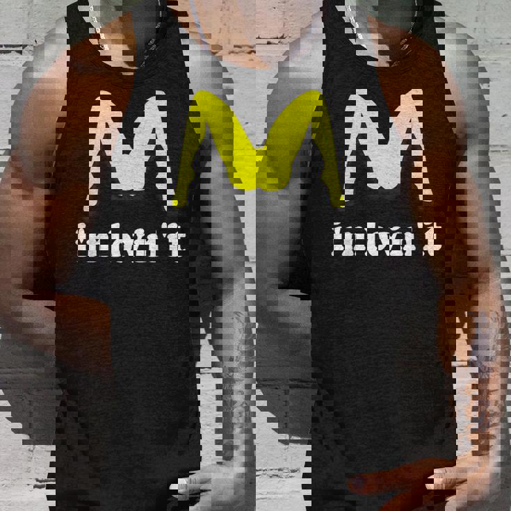 I'm Lovin' It ユーモラスな攻撃的なイヌエンド タンクトップ 彼への贈り物