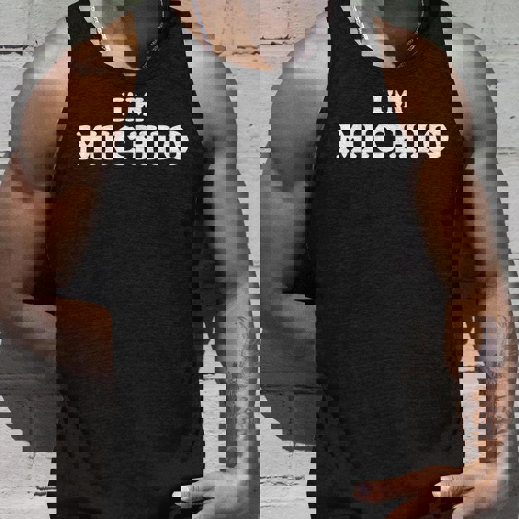 I'm Michio、My Name Is Michio、I Am Michio、パーソナライズ タンクトップ 彼への贈り物