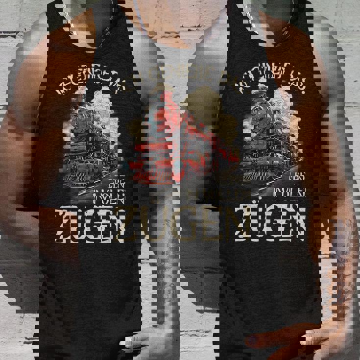 Ich Genieße Das Leben Inollen Zügen 通勤鉄道 タンクトップ 彼への贈り物