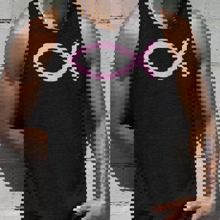 Ichty Fishymboltシャツ-クリスチャンtシャツ-イエス タンクトップ 彼への贈り物