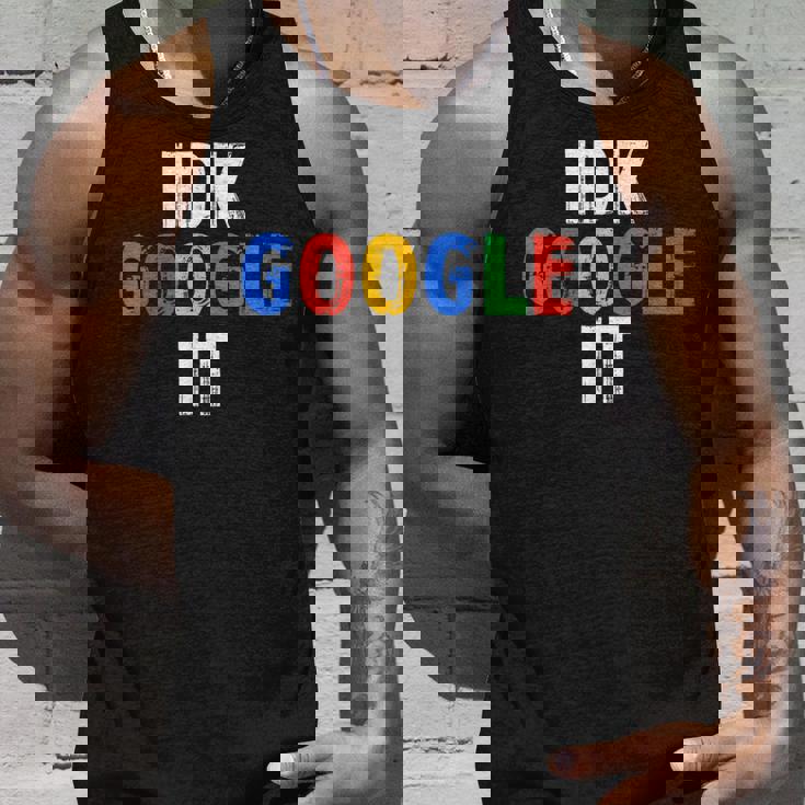 Idk、グーグルそれ タンクトップ 彼への贈り物