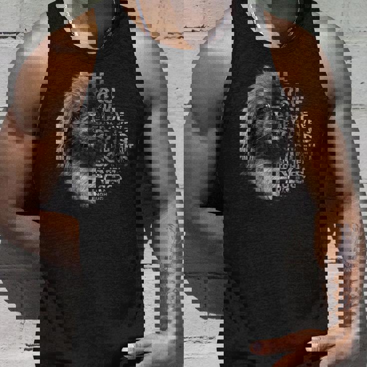 If You Don't Believe They Haveouls ペキニーズ ドッグポートレート タンクトップ 彼への贈り物