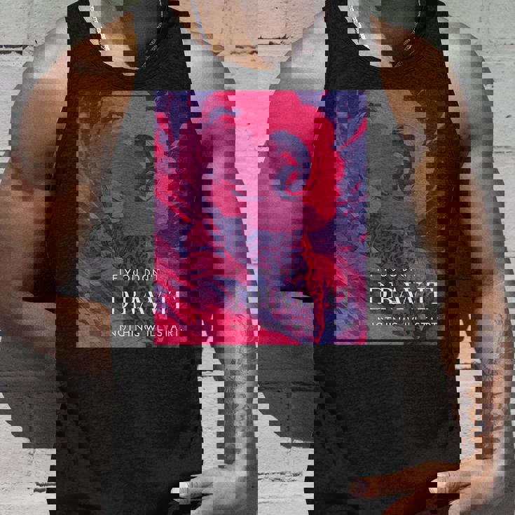 If You Don't Draw It Nothing Willtart タンクトップ 彼への贈り物