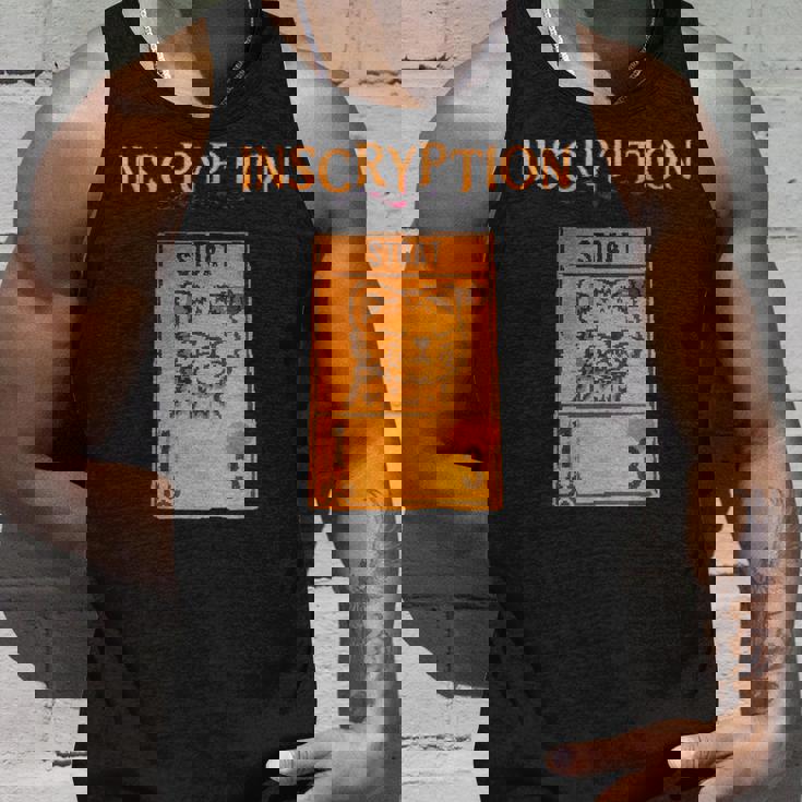 Inscryption 心理ストード カードゲーム ハロウィン 怖い タンクトップ 彼への贈り物