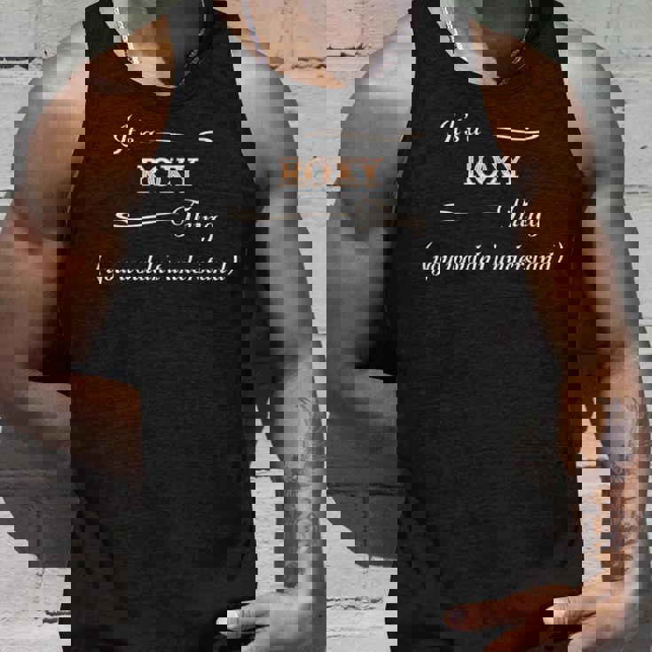 It's A Roxy Thing You Wouldn't Understand タンクトップ 彼への贈り物