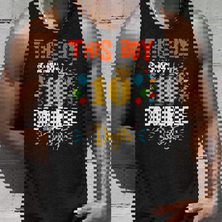 It's My 10Th Birthday シャツ ダブルディジット 10歳 男の子 タンクトップ 彼への贈り物