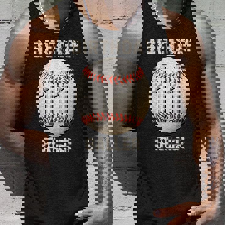 It's My 11Th Birthday 野球 11歳の少年少女 タンクトップ 彼への贈り物