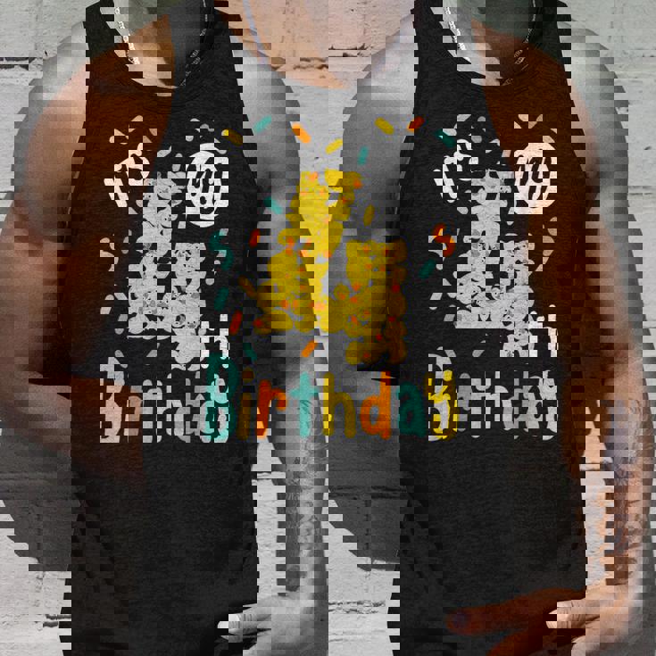 It's My 4Th Birthday ラバーダック 幼児 4歳の誕生日 タンクトップ 彼への贈り物