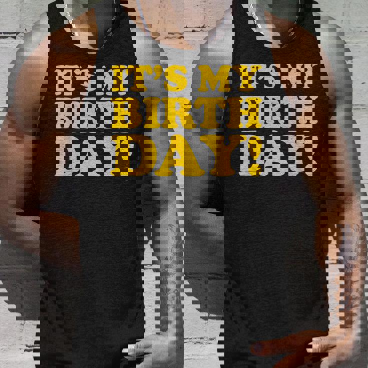 It's My Birthday タンクトップ 彼への贈り物