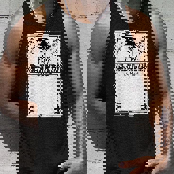 It's My Graduationign My Chool Gradual Grad 2024 タンクトップ 彼への贈り物