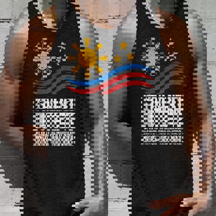 Itand With Duterte フィリピン フィリピン 強い 帰省 タンクトップ 彼への贈り物