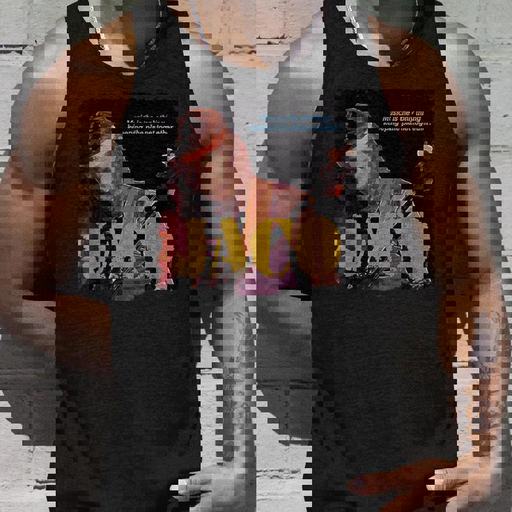 Jaco Jazz Wisdom ベーシストミュージシャン タンクトップ 彼への贈り物