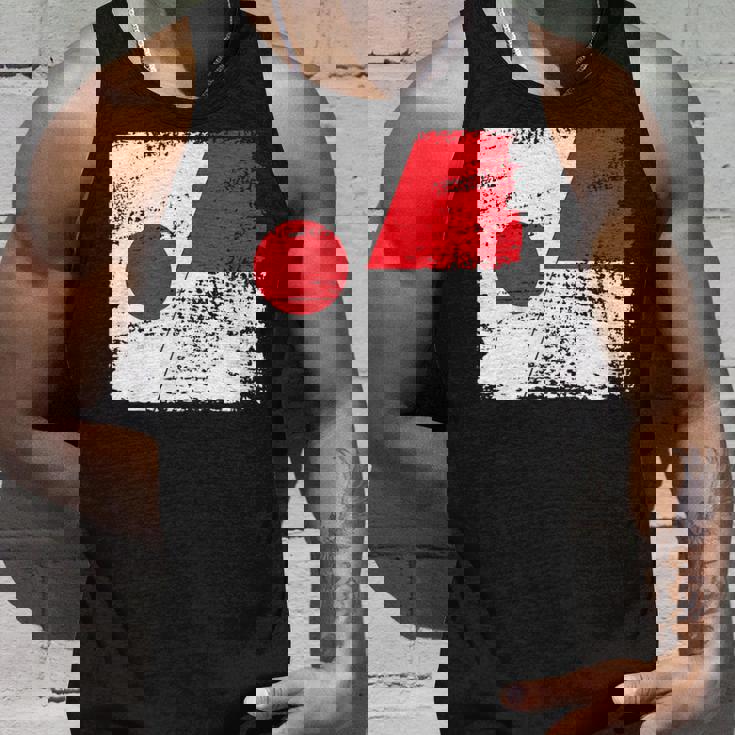 Japanese Flag Indonesiaインドネシアの遺産 インドネシアのルーツ 日本の国旗 インドネシアの国旗 タンクトップ 彼への贈り物