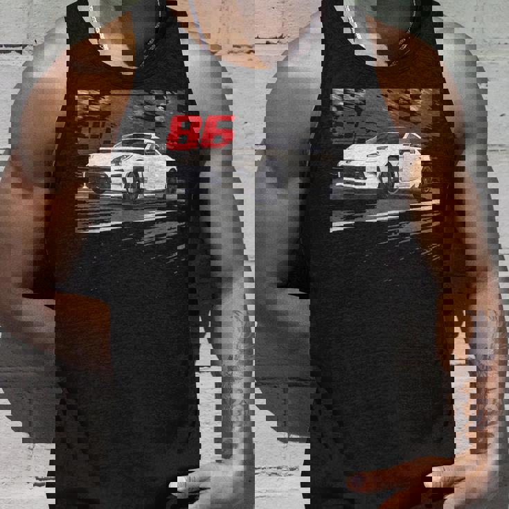 Jdm カー ストリート ドリフト レース Dk 土屋 86 アニメ タンクトップ 彼への贈り物