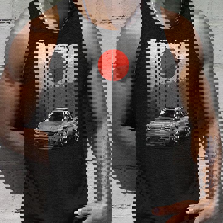 Jdm15 シルビアジャパン ドリフトカー ライジングサンチューニング タンクトップ 彼への贈り物