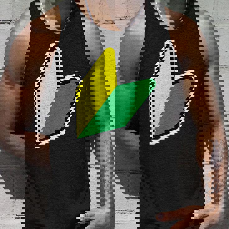 Jdm：Jdmマークビギナードライバー若葉商信社シンボル タンクトップ 彼への贈り物