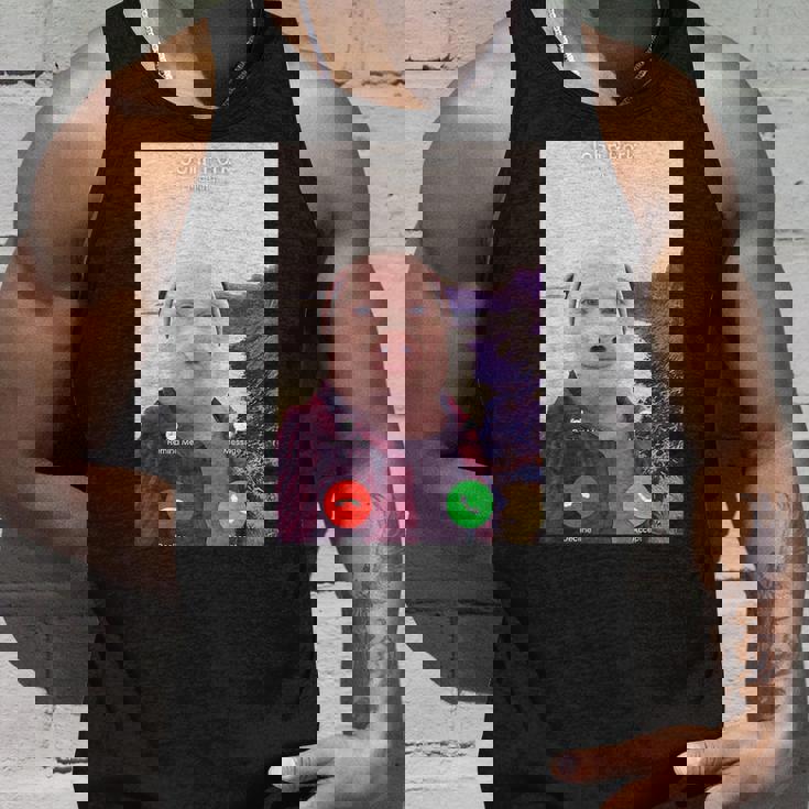 John Pork Is Calling タンクトップ 彼への贈り物