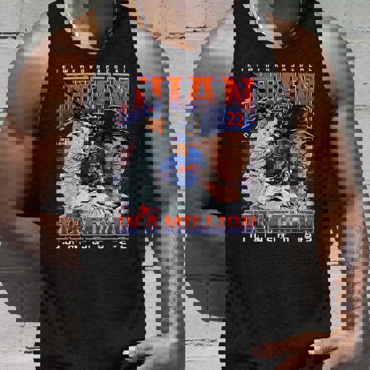 Juan In A Million Juanoto New York Baseball Mlbpa タンクトップ 彼への贈り物