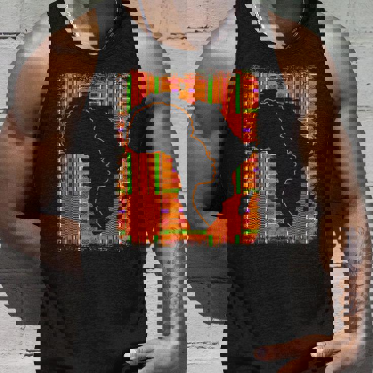 Junenth History Freedom アフリカ地図 ケンテ女王 タンクトップ 彼への贈り物