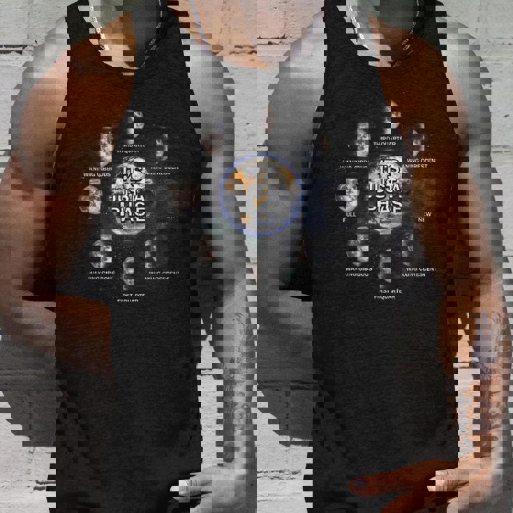 Just A Phase Moon 月面宇宙科学愛好家 天文学惑星 タンクトップ 彼への贈り物