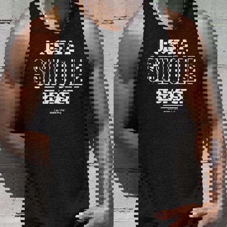 Just Awole Beast トレーニング フィットネス モチベーション ジム 格言 タンクトップ 彼への贈り物