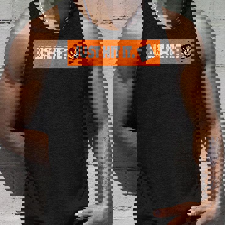 Just Hit It 420 マリファナ 大麻 雑草 喫煙 タンクトップ 彼への贈り物