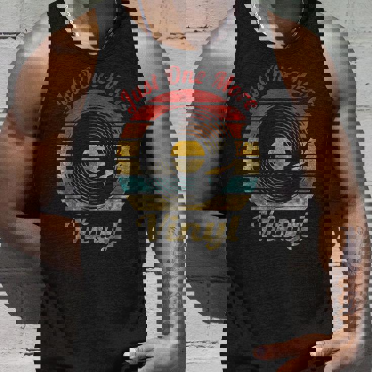 Just One More ビニールレトロレコード ヴィンテージミュージック タンクトップ 彼への贈り物