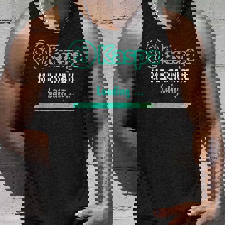 Kaspa 暗号通貨ミリオネア ローディング デジタルブルラン Kaspa Miner タンクトップ 彼への贈り物