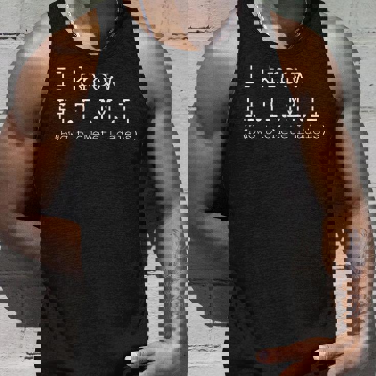 I Know Html How To Meet Ladies The Game タンクトップ 彼への贈り物