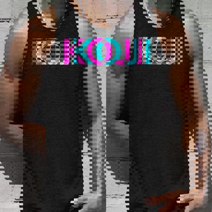 Koji こんにちは、私の名前はファーストネームタグ タンクトップ 彼への贈り物