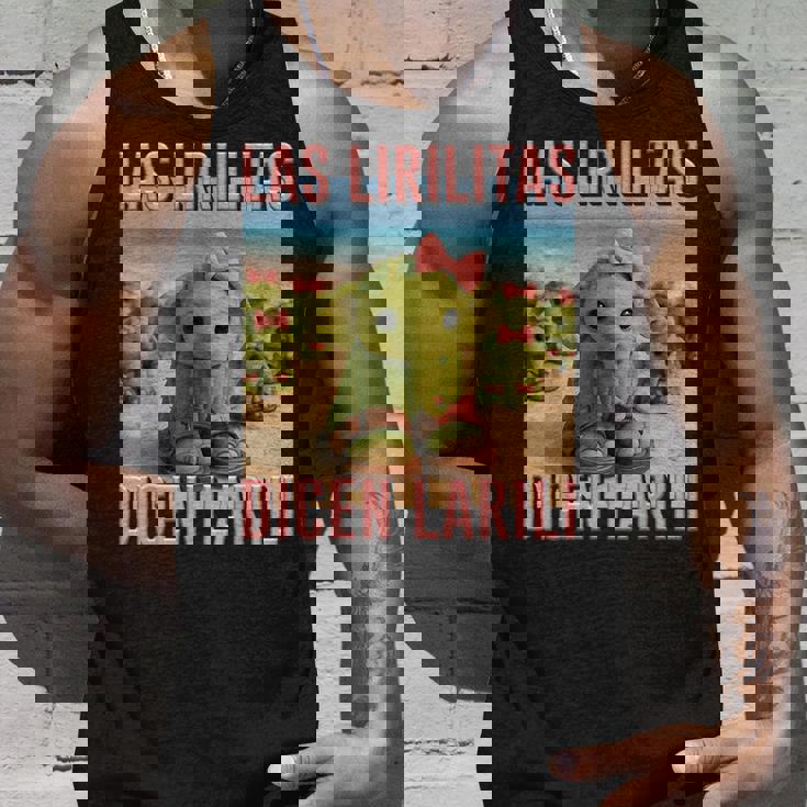 Las Lirilitas Dicen Larili イタリアン ブレイン モンスター Ai キッズ タンクトップ 彼への贈り物