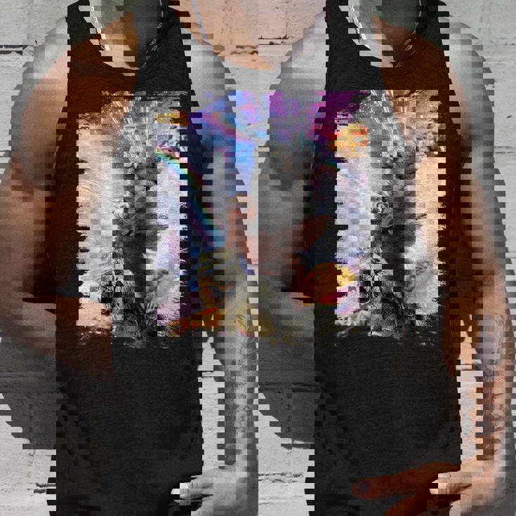 Laser Eyespace モルモット 猫 ナマケモノ 恐竜 タンクトップ 彼への贈り物