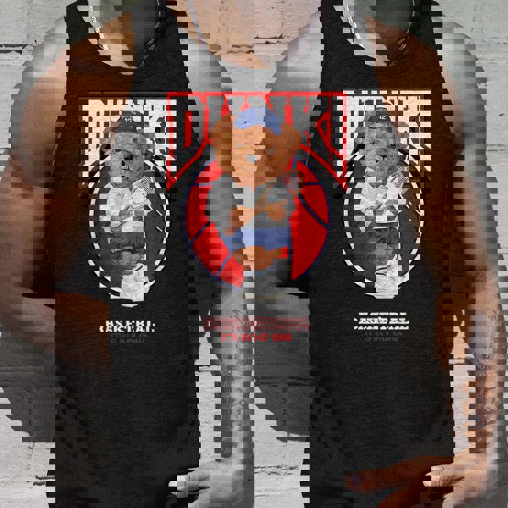 The Legend Teddy Bear Basketballlam Dunk Cool Basketball タンクトップ 彼への贈り物