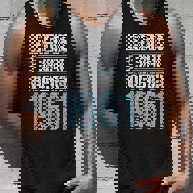 Legends Were Born In November 1961 誕生日 タンクトップ 彼への贈り物