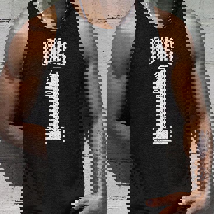 Lewisサポーター番号 1番の大ファン 長袖tシャツ タンクトップ 彼への贈り物